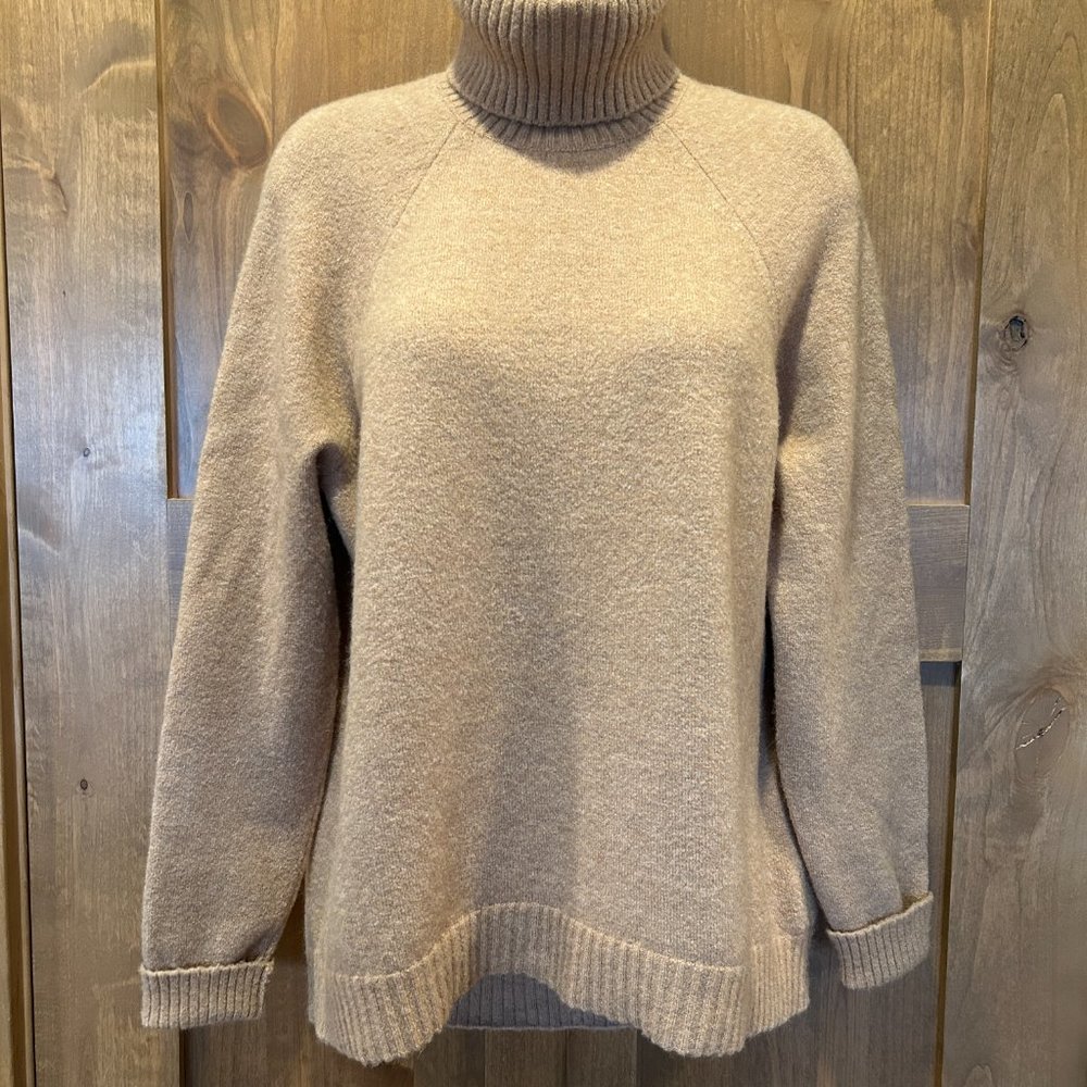 J. Crew Soft Wool Blend Turtleneck Sweater - Picture 3 of 10
